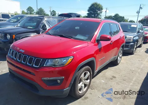 2018 Jeep Compass Latitude 4X4 z USA, uszkodzony, nr VIN 3C4NJDBB4JT480542